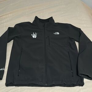 Jerry Garcia Large North Face zip up light weight jacket